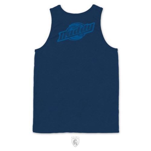 TNK114-Mack Daddy Mens Tank (Original Release In Navy) BACK